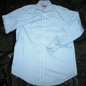 Thomas Pink Traveller Classic Long Sleeve Button Stripe Shirt Size 16 1/2-36 1/2